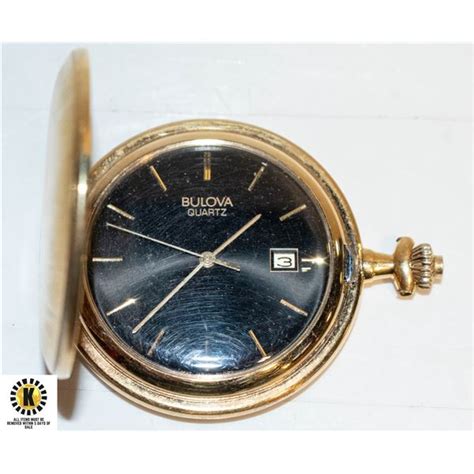 1990s Bulova Pocket Watch Kastner Auctions