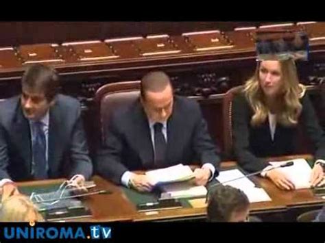 Domani Berlusconi Alla Camera Per La Fiducia YouTube