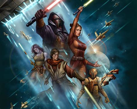 star, Wars, Knights, Old, Republic, Sci fi, Futuristic, Action