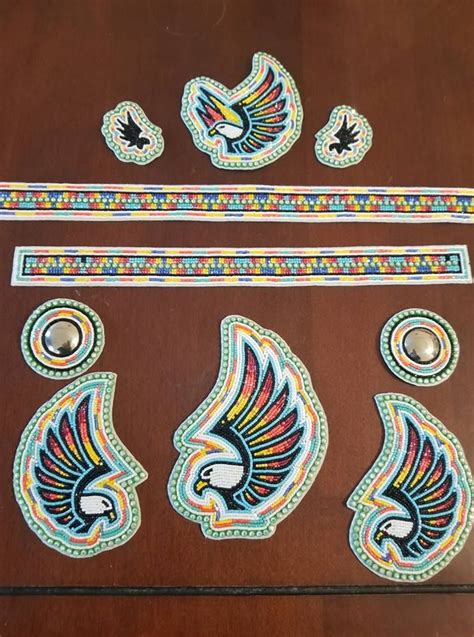 Powwow Beadwork Bead Work Native American Beadwork Patterns