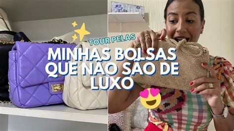 MINHAS BOLSAS QUE NÃO SÃO DE LUXO MOSTREI TODAS ELAS DE FESTA