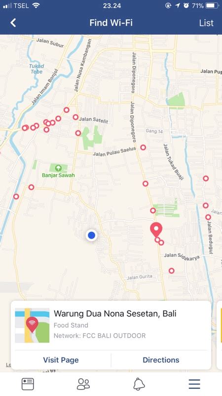 Cara Mudah Cari Lokasi Wifi Gratis Dengan Aplikasi Facebook