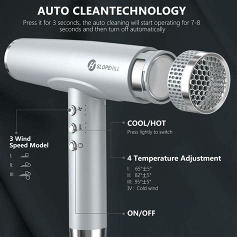 Ionic Blow Dryer With Diffuser Slopehill