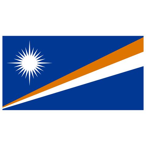 Marshall Islands Flag Color Codes