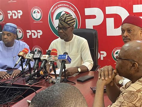 Pdp Nwc Appoints Damagum As Acting National Chairman Politics Heraldng