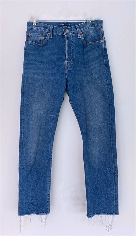 Levis Original 501 Made And Crafted Black Label Blue… Gem