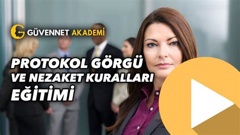 Protokol Görgü ve Nezaket Kuralları Eğitimi YouTube