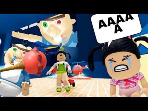 Beb Fugindo Da Creche Do Beb Gigante Malvado Roblox Escape Baby