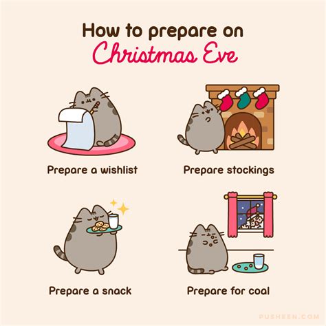 Pusheen The Cat At Christmas