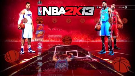 Nba 2k13 Ps3 Dynamic Theme Youtube