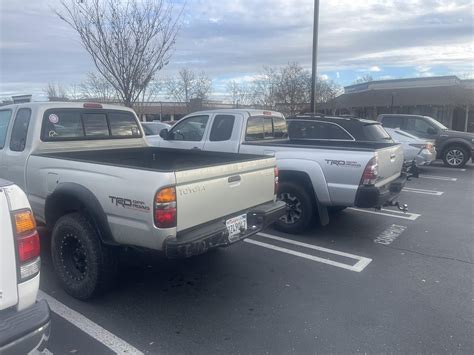 My Trucks Older Brother Parked Next To Me Today Rtoyotatacoma