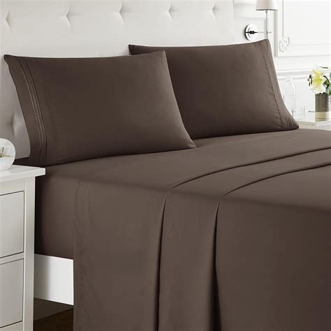 Amazon.com: Nestl Split King Sheets for Adjustable Beds - 5 Piece Split ...