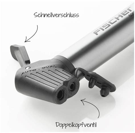 Fischer Mini Fahrrad Luftpumpe Alu Inkl Kaufland De