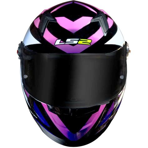 Capacete LS2 FF358 Classic Starwar Pink Rosa Cavalo de Aço Motos