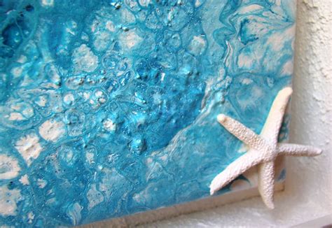 Blue ocean wall art. An original abstract painting for sea | Etsy