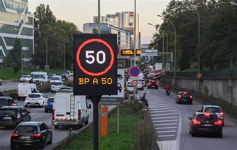 Périphérique à 50 km h Moins de bruit et daccidents La Mairie de