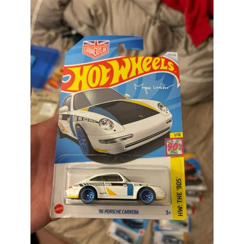 Hot Wheels 風火輪 Porsche Carrera 保時捷 The s 白色 賣 蝦皮購物