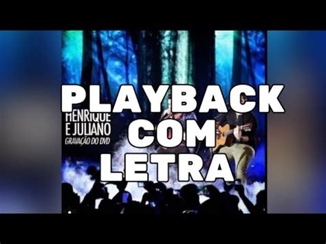 Letra Mudando De Assunto - HENRIQUE & JULIANO - MUDANDO DE ASSUNTO (PLAYBACK ORIGINAL COM LETRA ...