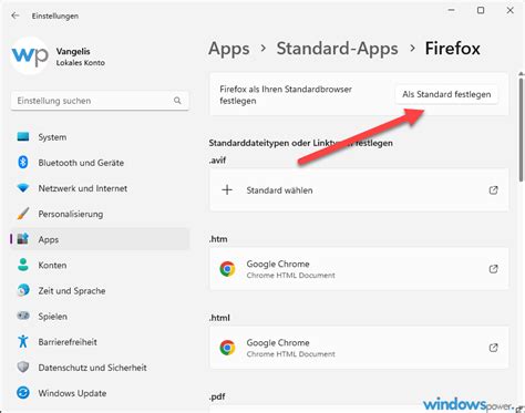 So ändern Sie den Standardbrowser in Windows 11