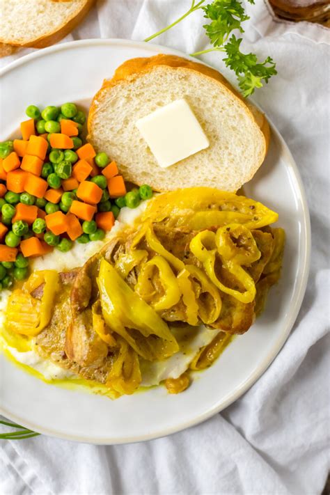 Slow Cooker Mississippi Pork Chops Moore Or Less Cooking