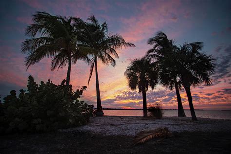 Sanibel Causeway Sunset Photograph by Ron Wiltse - Fine Art America