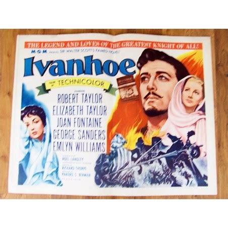 Ivanhoe Half Sheet Movie Poster Illustraction Gallery