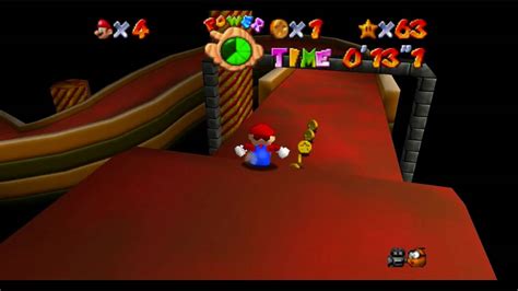 How To Get The Second Star In The Slide Level Super Mario 64 Youtube