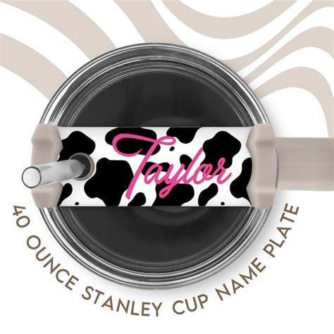 Cow Print Stanley Cup Etsy