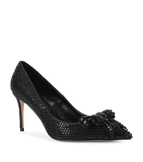 Womens Kurt Geiger London Black Embellished Belgravia Pumps 85 Harrods UK