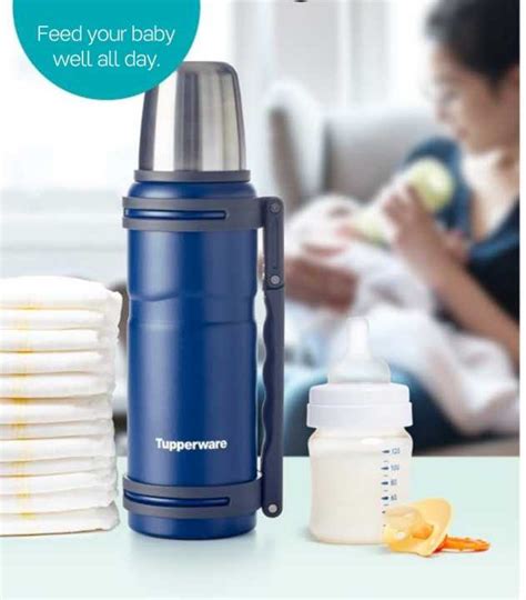 Tupperware Xploris Thermal Flask 1 2L Thermos Keep Your Drink Hot Or Cold Up To 6 Hours