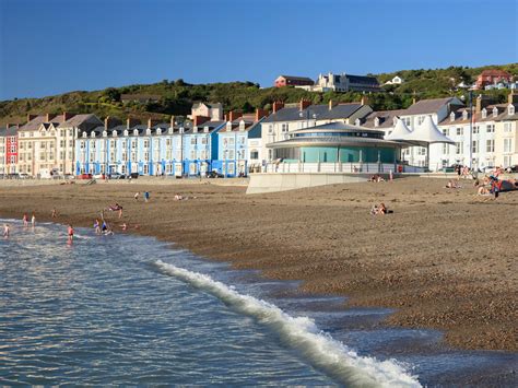 aberystwyth north beach visitwales