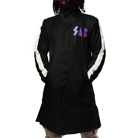 Full Zip Sab Goku Black Jacket