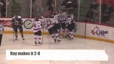 Mooseheads Defeat Remparts 4 3 So Youtube