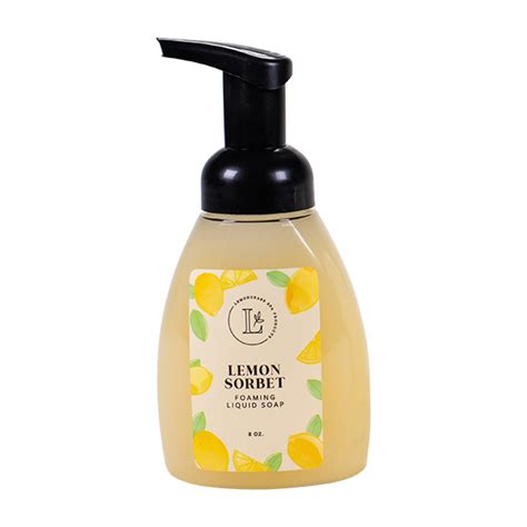 Lemongrass Spa Lemon Sorbet Foaming Liquid Soap