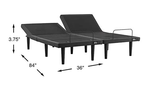 Tempur-Pedic Tempur-Ergo 3.0 Split California King Adjustable Base ...