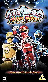 Power Rangers Ninja Storm Prelude To A Storm Vhs For Sale