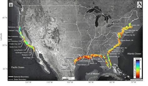 Sinking Coastal Lands Will Exacerbate the Flooding from Sea Level Rise ...