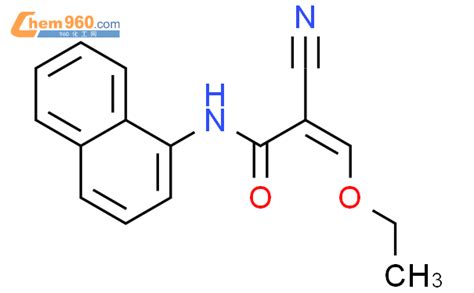 Propenamide Cyano Ethoxy N Naphthalenyl Cas