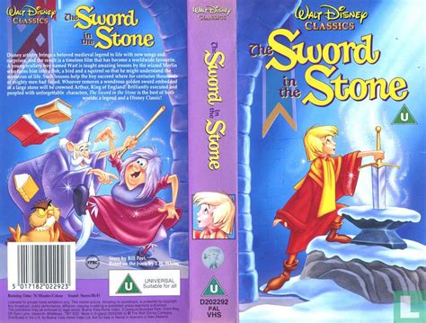 Disney The Sword In Stone Vhs