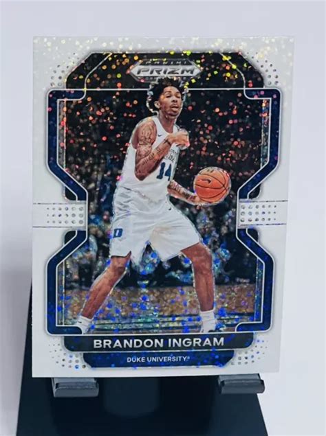 Prizm Draft Picks Brandon Ingram Blanc Tincelant Ssp Duke