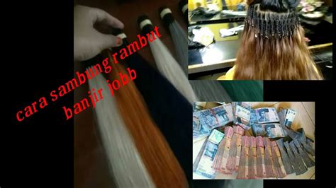 Tutorial Sambung Rambut Kepang Banjir Jobb Youtube