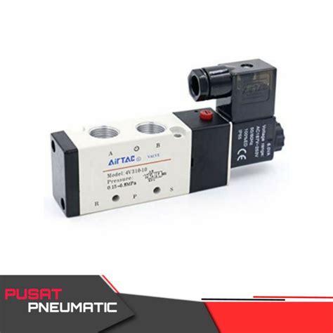 Jual Solenoid Valve V Airtac V Ac V Dc Indonesia Shopee