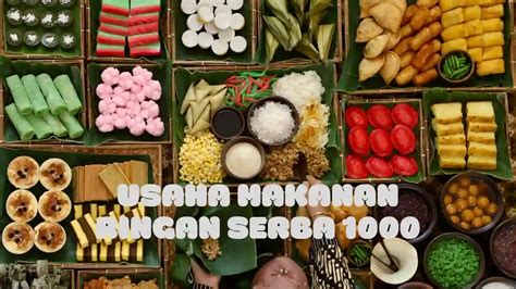 Ide Usaha Makanan Ringan Serba Modal Kecil