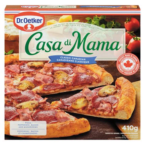 Casa Di Mama Classic Canadian Pizza