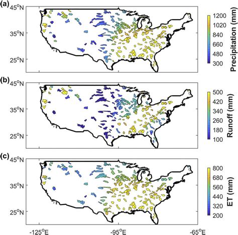 Spatial Distribution Of The Multiyear Annual Mean A