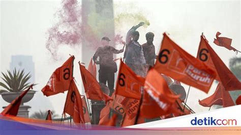 Partai Buruh Gelar Aksi Minta Kenaikan Upah 15