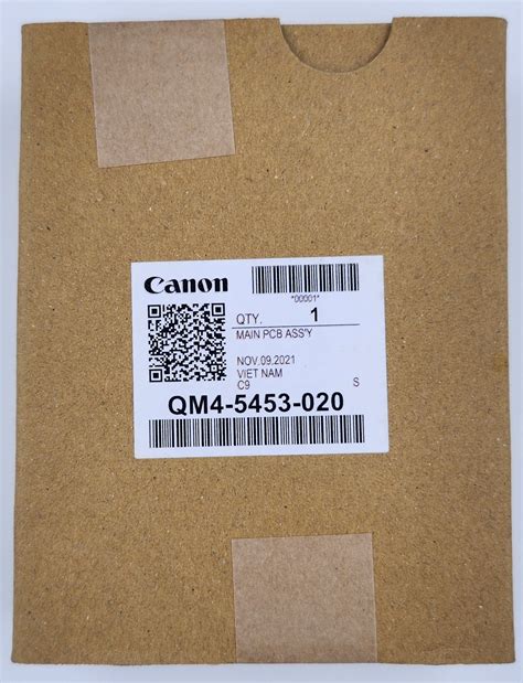 Canon Pixma G4010 Printer Original Logic Boardformatter Board The