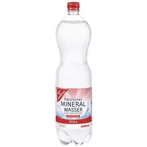 GUT GÜNSTIG Mineralwasser still 1 5l