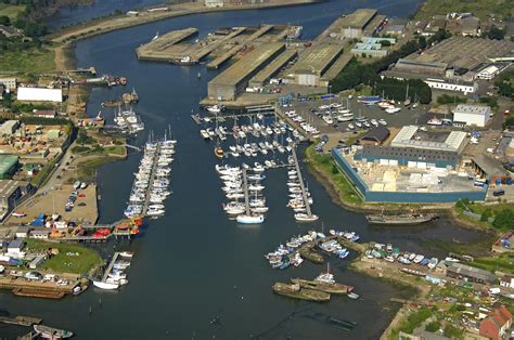 Lowestoft Haven Marina in Lowestoft, Suffolk, GB, United Kingdom ...