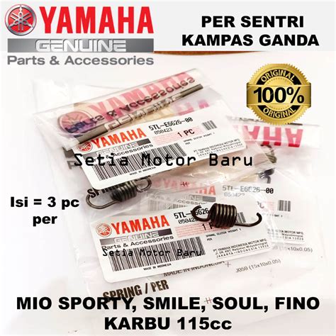 Jual Per Sentri Set Kampas Ganda Mio Sporty Smile Soul Fino 115cc